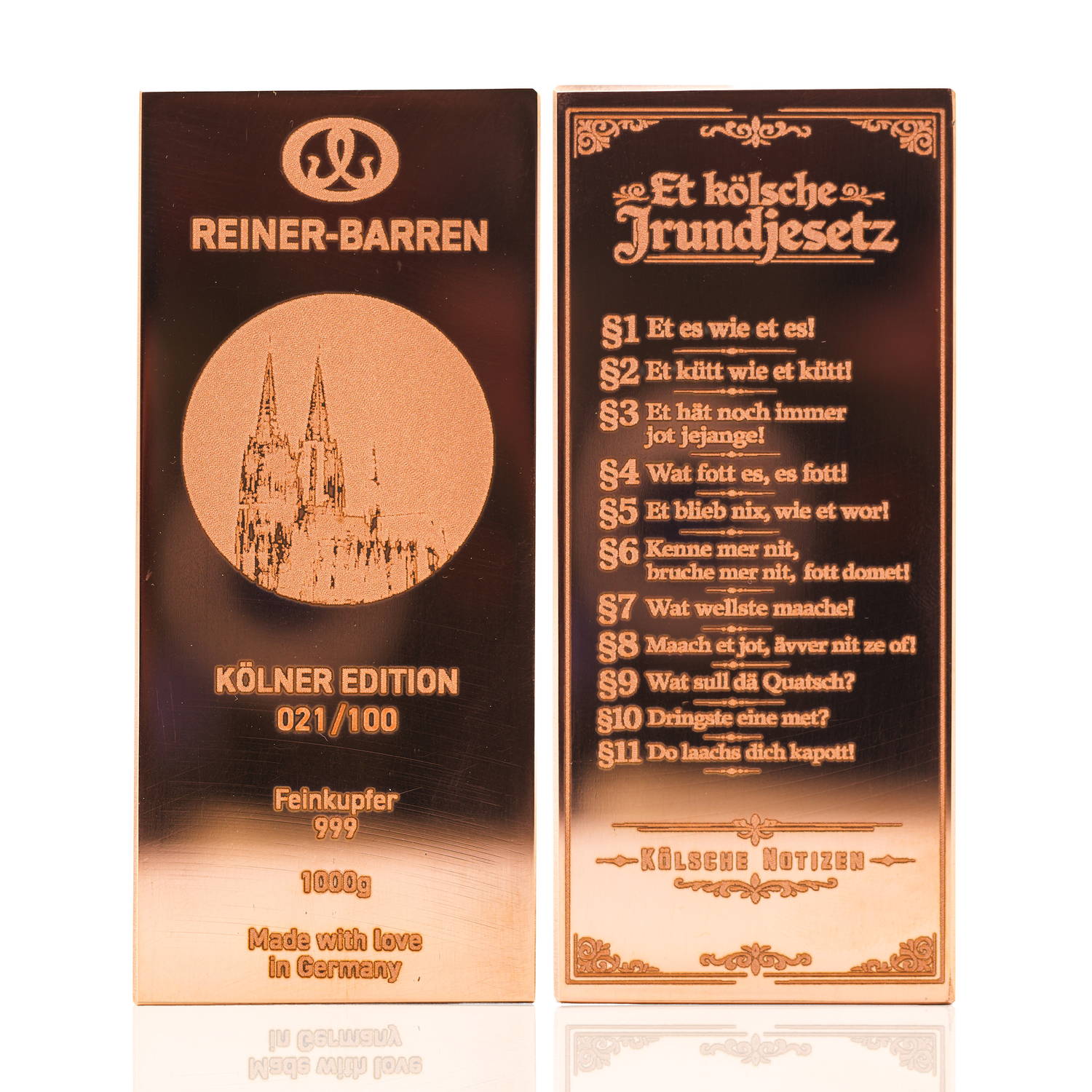Köln Edition – Deutsche Städte | Sammler-Barren aus Edelmetall